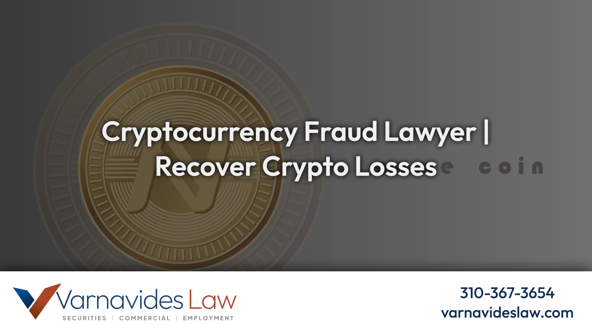 Cryptocurrency Fraud Lawyer | Recover Crypto Losses